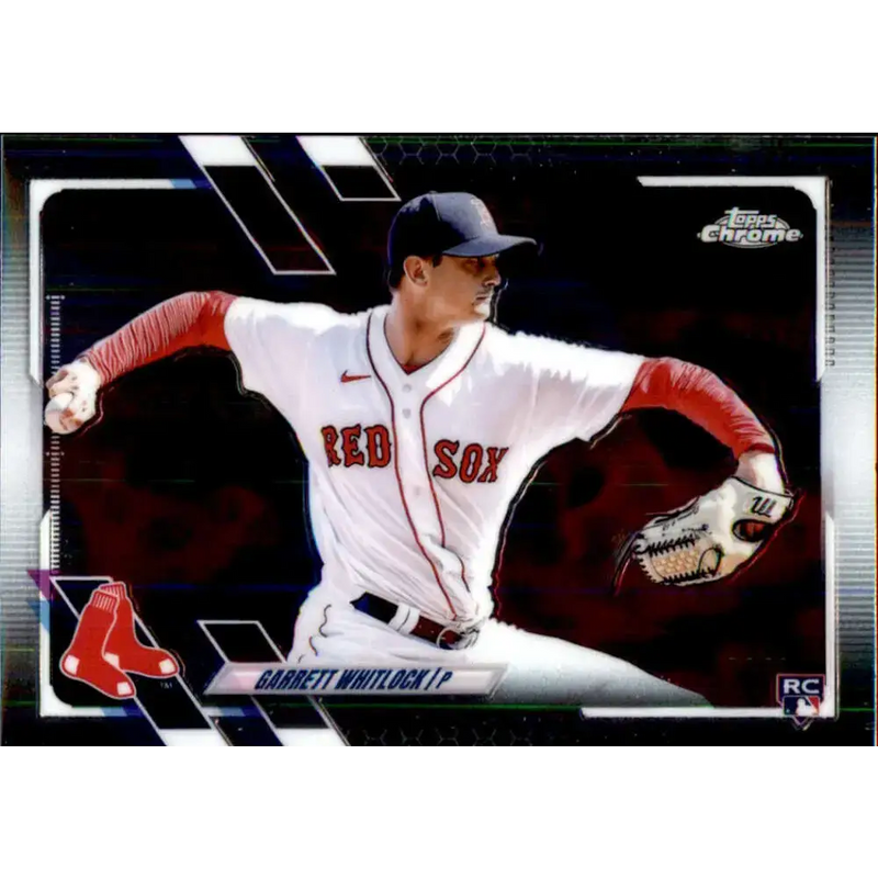 2021 Topps Chrome Update #USC5 Garrett Whitlock NM-MT RC Rookie Boston Red Sox Baseball Card - Baseball Card Single
