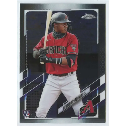 2021 Topps Chrome Update #USC66 Geraldo Perdomo NM-MT RC Rookie Arizona Diamondbacks Baseball Card - Baseball Card