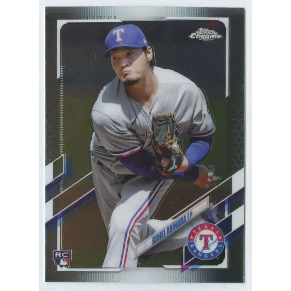2021 Topps Chrome Update #USC68 Kohei Arihara NM-MT Texas Rangers Baseball Card