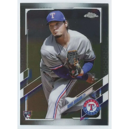 2021 Topps Chrome Update #USC68 Kohei Arihara NM-MT Texas Rangers Baseball Card