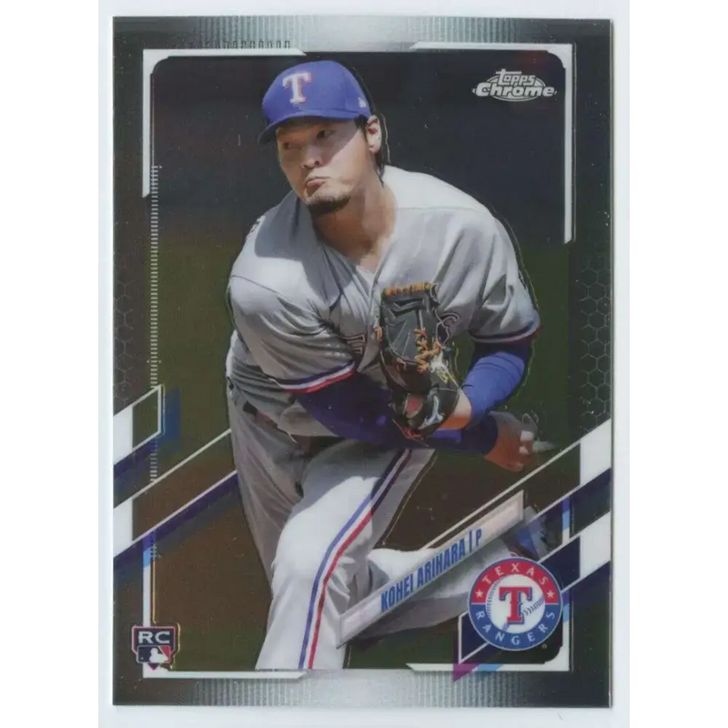 2021 Topps Chrome Update #USC68 Kohei Arihara NM-MT Texas Rangers Baseball Card - Baseball Card Single