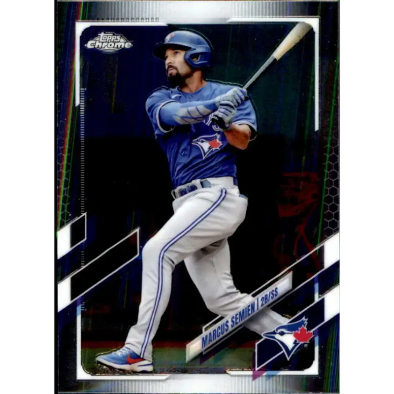2021 Topps Chrome Update #USC76 Marcus Semien NM-MT Toronto Blue Jays Baseball Card - Baseball Card Single