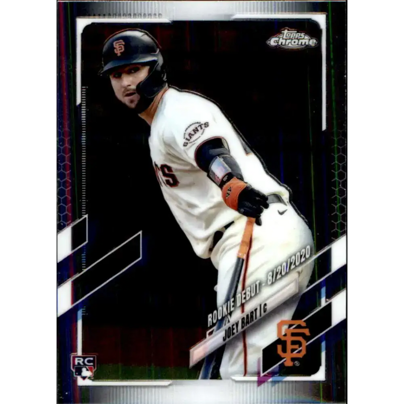 2021 Topps Chrome Update #USC86 Joey Bart NM-MT RC Rookie San Francisco Giants Baseball Card - Baseball Card Single