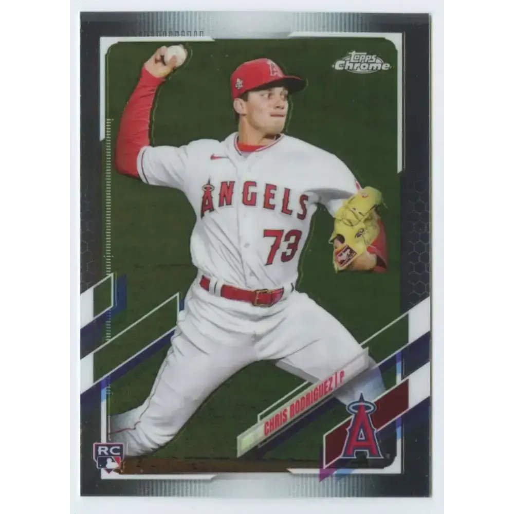 2021 Topps Chrome Update #USC88 Chris Rodriguez NM-MT RC Rookie Los Angeles Angels Baseball Card - Trading Cards