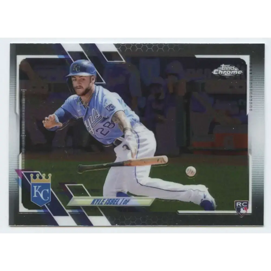 2021 Topps Chrome Update #USC98 Kyle Isbel NM-MT RC Rookie Kansas City Royals Baseball Card