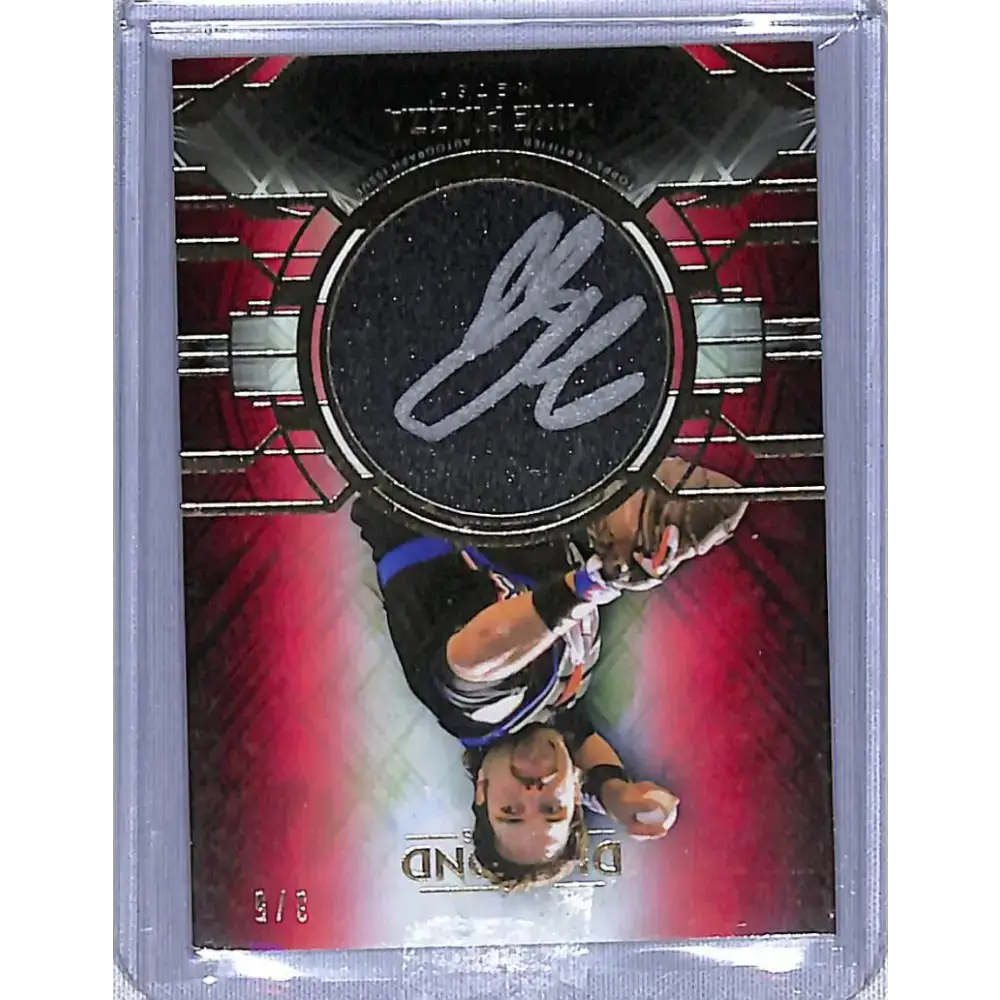 2021 Topps Diamond Icons Silver Ink Red #SI-MP Mike Piazza NM-MT Auto 3/5 New York Mets Baseball Card - Baseball Card