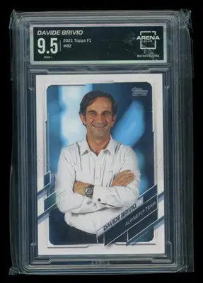 2021 Topps F1 Davide Brivio #82 Racing Arena Club 9.5 - Racing Card Single