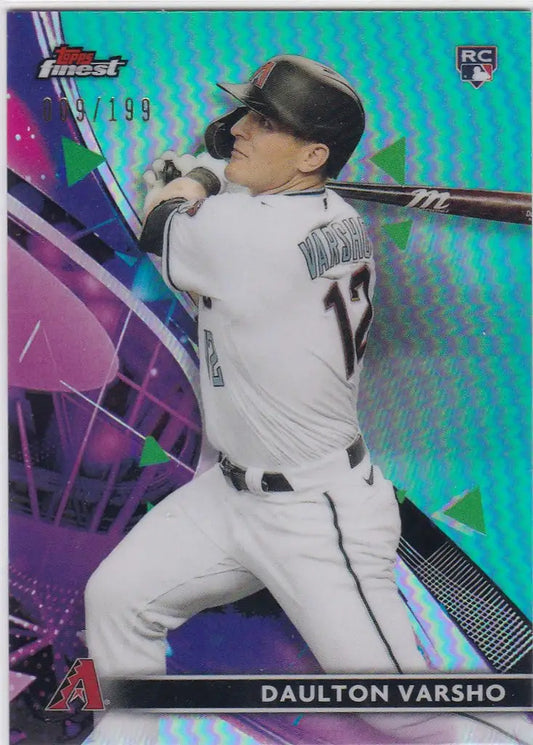 2021 Topps Finest #20 Daulton Varsho RC 9/199 Arizona Diamondbacks - Baseball Card Single