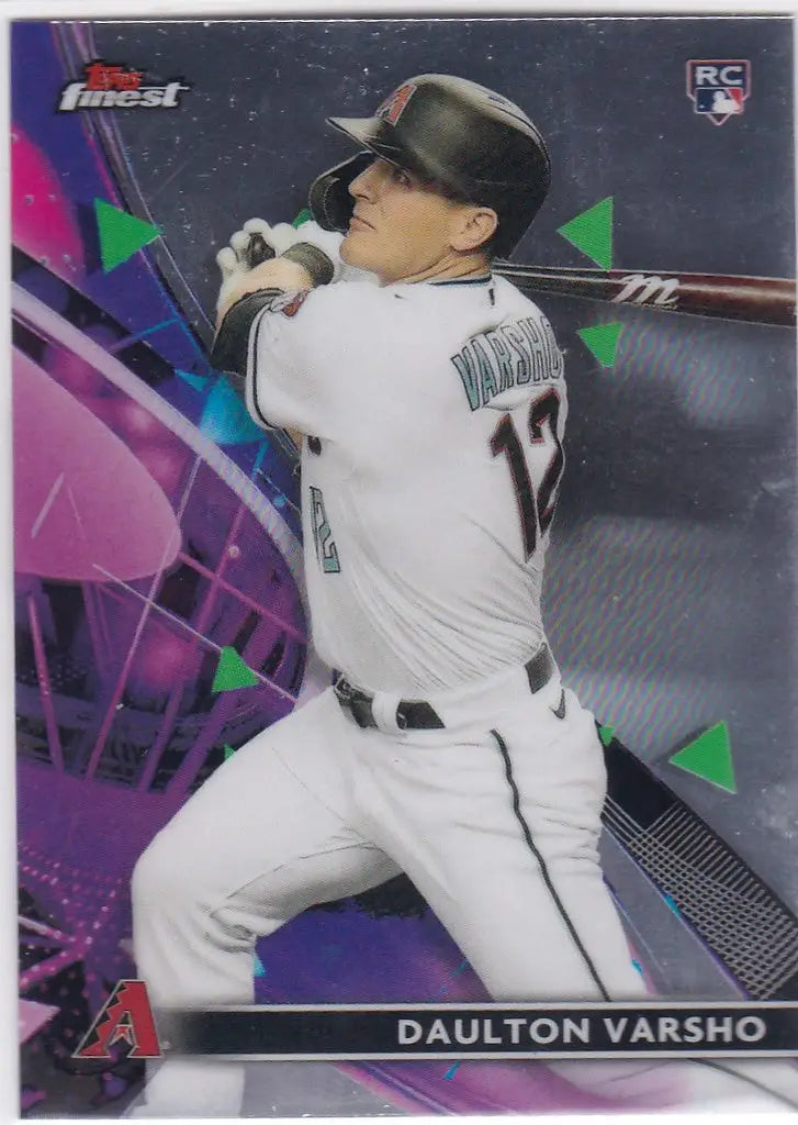 2021 Topps Finest #20 Daulton Varsho Rookie Card Arizona Diamondbacks
