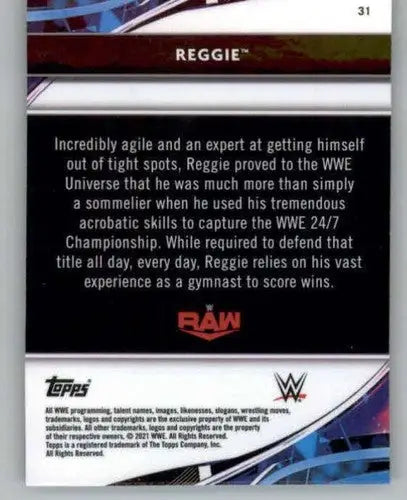 2021 Topps Finest #31 Reggie NM-MT ID:42471 - Baseball Card Single