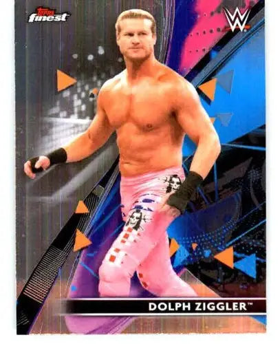 2021 Topps Finest #51 Dolph Ziggler NM-MT ID:42475 - Wrestling Card Single