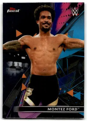2021 Topps Finest #59 Montez Ford NM-MT ID:41730 - Baseball Card Single