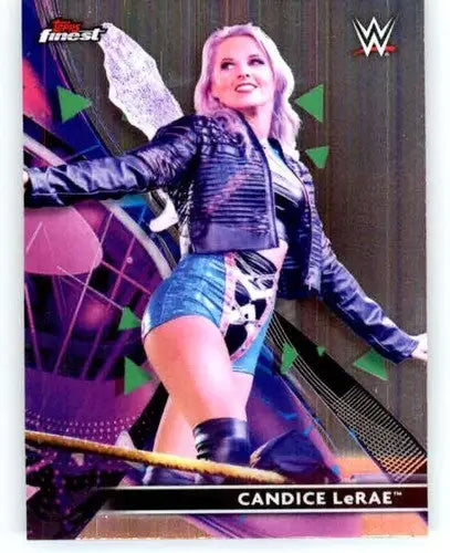 2021 Topps Finest #78 Candice LeRae NM-MT ID:42485 - Wrestling Card Single