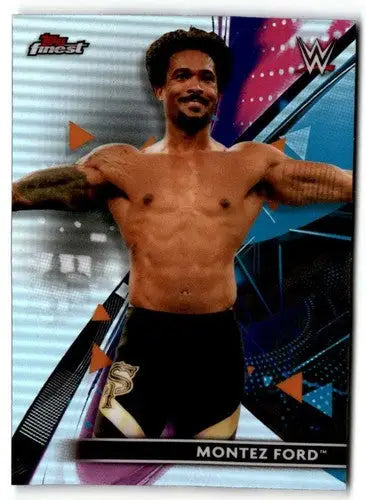 2021 Topps Finest Refractor #59 Montez Ford NM-MT ID:41736 - Baseball Card Single