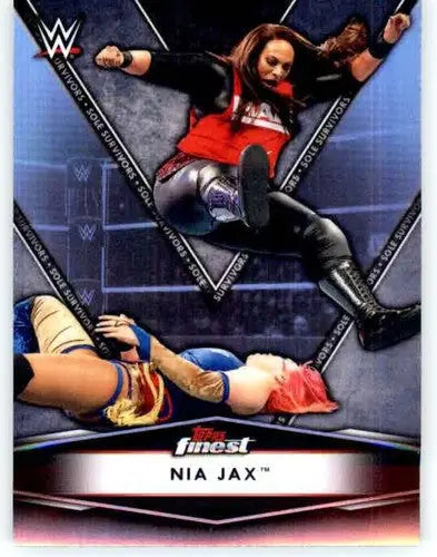 2021 Topps Finest Sole Survivors Refractor #SS-9 Nia Jax NM-MT ID:79474 - Non-Sports Card Single