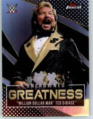 2021 Topps Finest Uncrowned Greatness Refractor #UG-10 Million Dollar M ID:79475 - Non-Sports Card Single