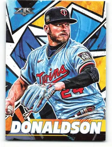 2021 Topps Fire #116 Josh Donaldson NM-MT Twins ID:45134 - Baseball Card Single