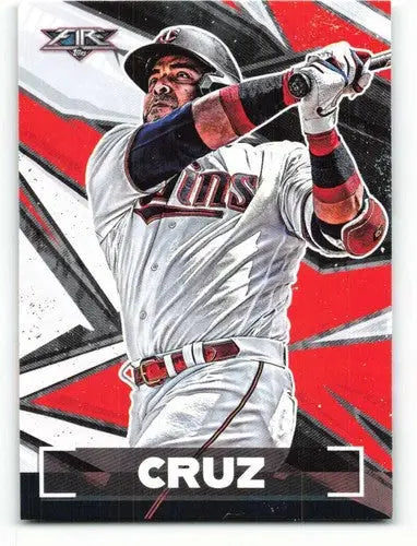 2021 Topps Fire #125 Nelson Cruz NM-MT Twins ID:45137 - Baseball Card Single