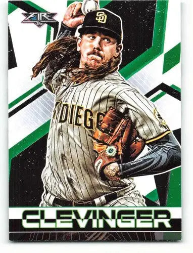 2021 Topps Fire #164 Mike Clevinger NM-MT Padres ID:45145 - Baseball Card Single