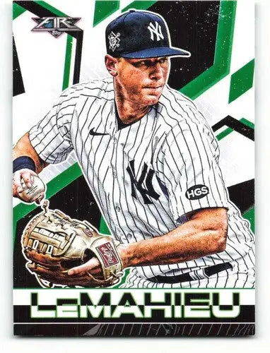 2021 Topps Fire #165 DJ LeMahieu NM-MT Yankees ID:45146 - Baseball Card Single