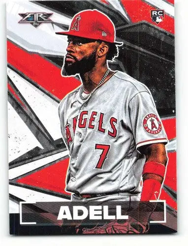 2021 Topps Fire #30 Jo Adell NM-MT RC Rookie Angels ID:45106 - Baseball Card Single