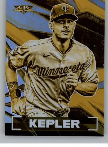 2021 Topps Fire Gold Minted #143 Max Kepler NM-MT Twins ID:44761 - Baseball Card Single