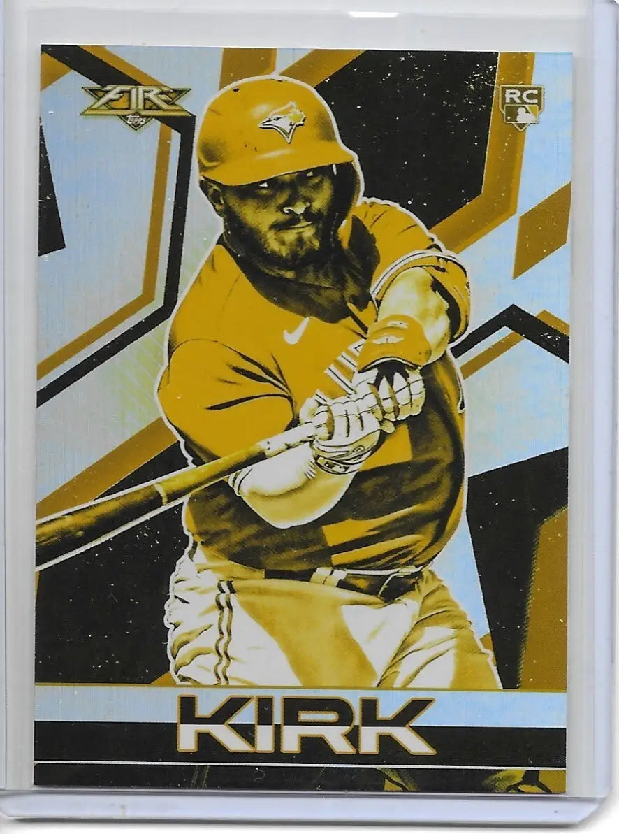 2021 Topps Fire Gold Minted RC Alejandro Kirk Toronto Blue Jays (779) - Baseball Card Single