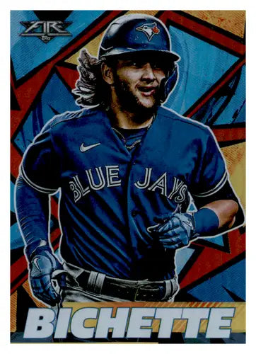 2021 Topps Fire Orange #105 Bo Bichette NM-MT 055/299 Blue Jays ID:44773 - Baseball Card Single