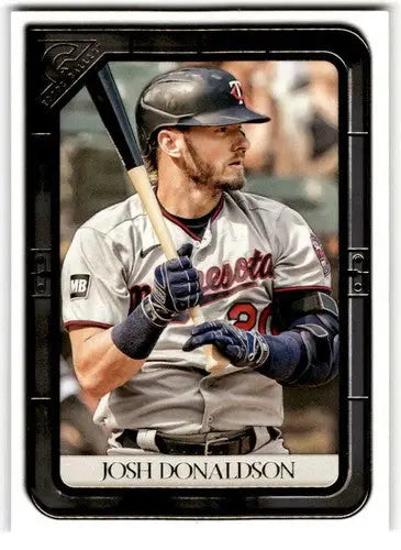 2021 Topps Gallery Josh Donaldson baseball card with original gloss from Twins sports cards