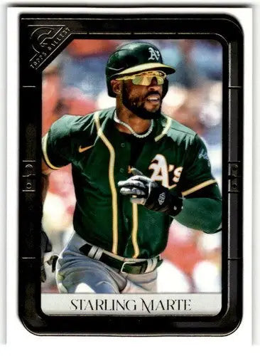 2021 Topps Gallery #2 Starling Marte NM-MT Athletics - Baseball Card Single
