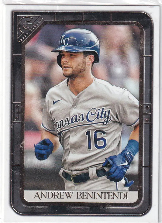 2021 TOPPS GALLERY #69 ANDREW BENINTENDI- KANSAS CITY ROYALS - Baseball Card Single