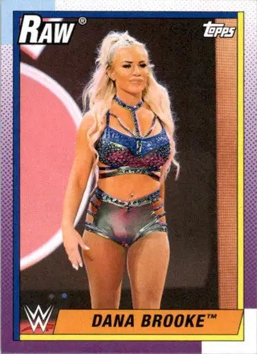 2021 Topps Heritage #10 Dana Brooke NM-MT - Baseball Card Single