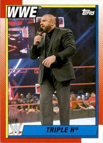 2021 Topps Heritage #100 Triple H NM-MT - Baseball Card Single