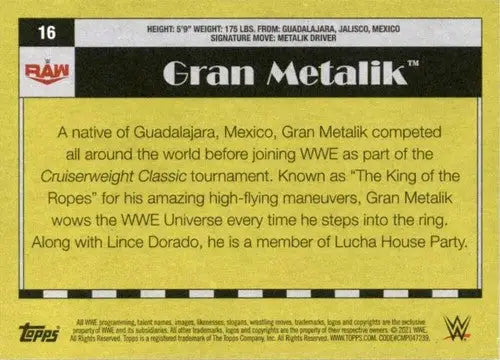 2021 Topps Heritage #16 Gran Metalik NM-MT - Baseball Card Single