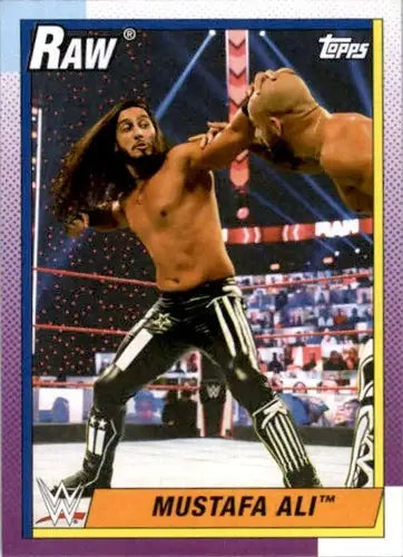 2021 Topps Heritage #27 Mustafa Ali NM-MT - Wrestling Card Single