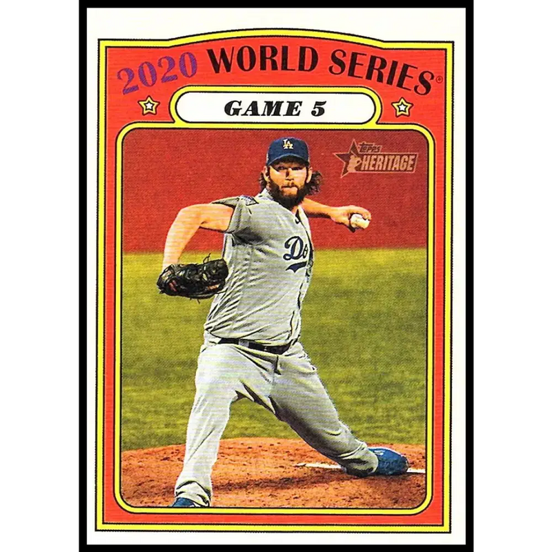 2021 Topps Heritage #29 Game 5 NM-MT Los Angeles Dodgers Baseball Card - Baseball Card Single