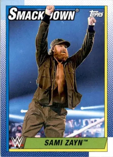 2021 Topps Heritage #71 Sami Zayn NM-MT - Baseball Card Single