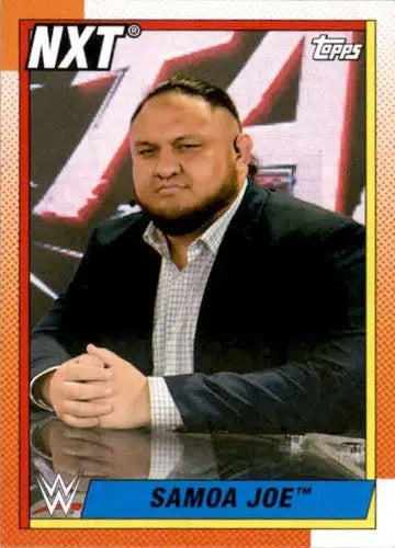 2021 Topps Heritage #91 Samoa Joe NM-MT - Wrestling Card Single