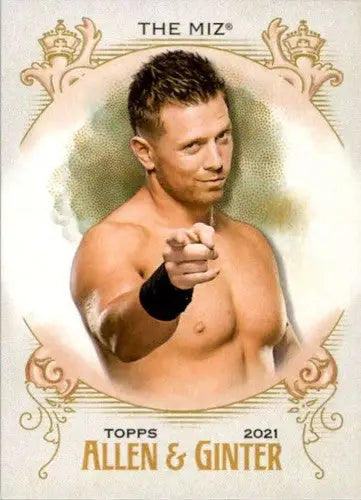 2021 Topps Heritage Allen and Ginter #AG-26 The Miz NM-MT ID:58901 - Baseball Card Single