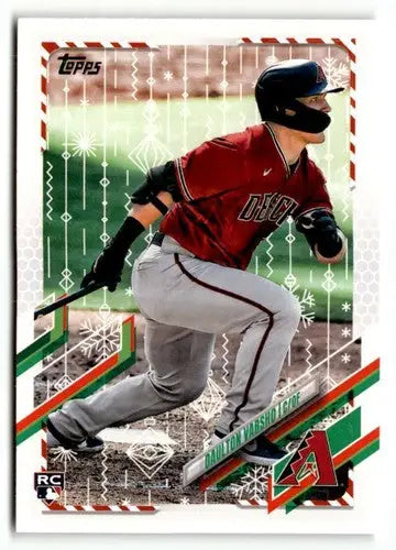 2021 Topps Holiday #HW136 Daulton Varsho NrMt-Mt ID:50355 - Baseball Card Single