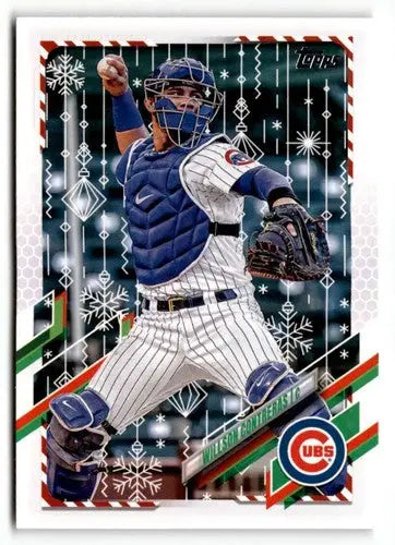 2021 Topps Holiday #HW188 Willson Contreras NrMt-Mt ID:50294 - Baseball Card Single