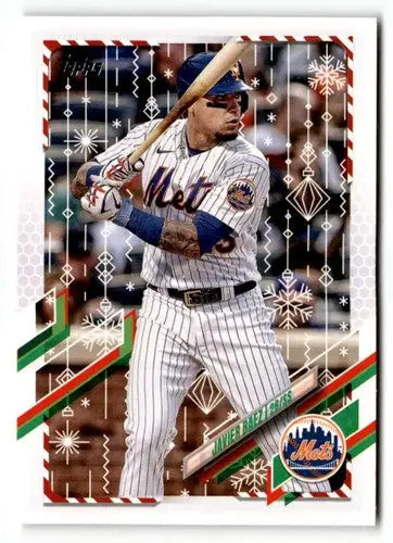 2021 Topps Holiday #HW73 Javier Baez NrMt-Mt ID:50333 - Baseball Card Single