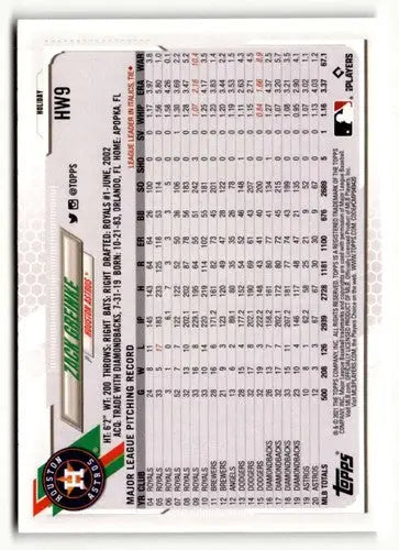 2021 Topps Holiday #HW9 Zack Greinke NrMt-Mt ID:50327 - Baseball Card Single