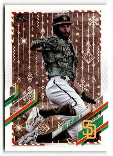 2021 Topps Holiday #HW91 Eric Hosmer NrMt-Mt ID:50325 - Baseball Card Single
