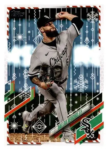 2021 Topps Holiday Mega Box #HW111 Dallas Keuchel NM-MT White Sox - Baseball Card Box