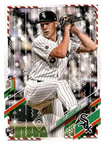 2021 Topps Holiday Mega Box #HW118 Garrett Crochet NM-MT RC Rookie White Sox - Baseball Card Box