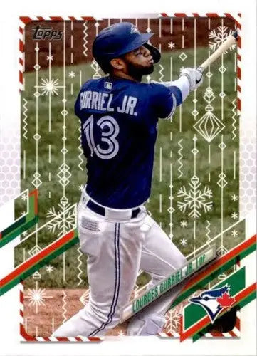 2021 Topps Holiday Mega Box #HW127 Lourdes Gurriel Jr. NM-MT Blue Jays - Baseball Card Box