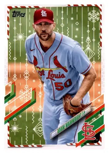 2021 Topps Holiday Mega Box #HW133 Adam Wainwright NM-MT Cardinals - Baseball Card Box