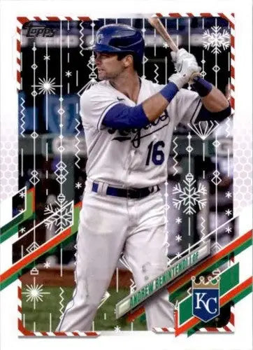 2021 Topps Holiday Mega Box #HW138 Andrew Benintendi NM-MT Royals - Baseball Card Single
