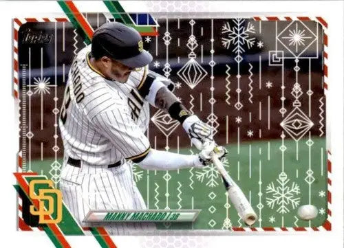 2021 Topps Holiday Mega Box #HW153 Manny Machado NM-MT Padres - Baseball Card Box